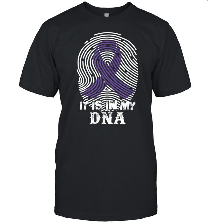 It Is My Dna Sjogrens Syndrome Awareness Supporter Ribbon T-Shirt