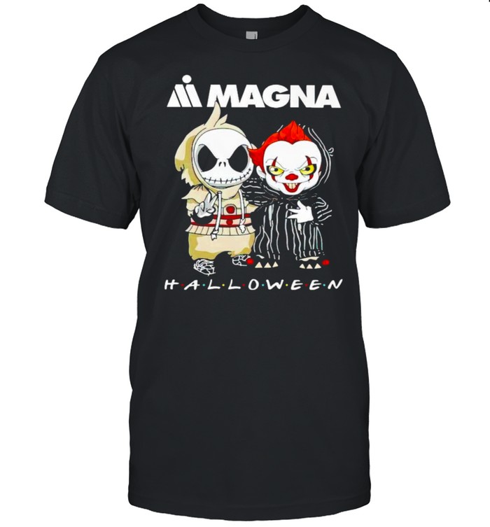 Jack Skellington And Pennywise Magna Halloween T-Shirt Jack Skellington And Pennywise Magna Halloween T-Shirt