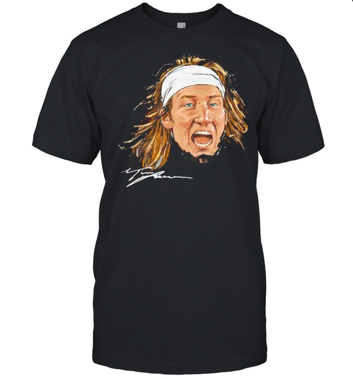 Jacksonville Football Trevor Lawrence Scream Signature T-Shirt