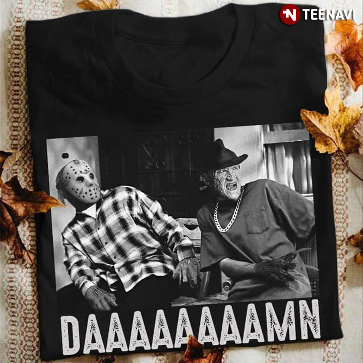 Jason Voorhees And Freddy Krueger As Craig And Smokey Damn T-Shirt