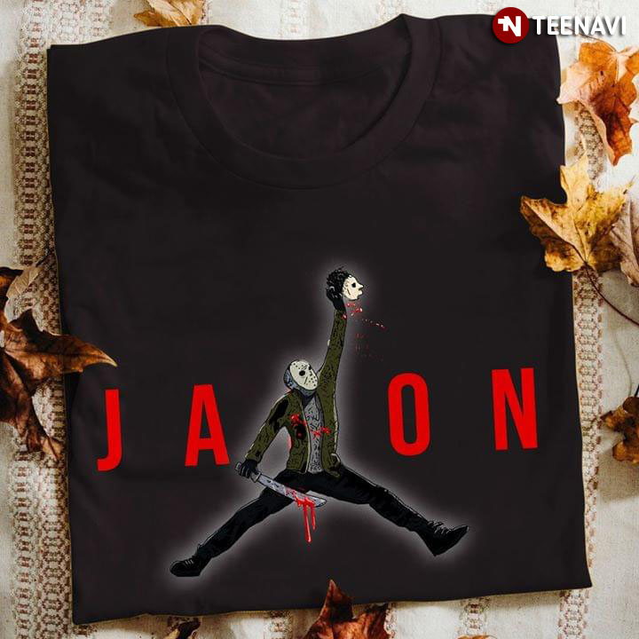 Jason Voorhees Jumpman Air Jordan T-Shirt