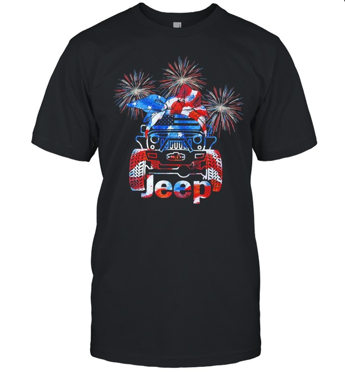 Jeep 4Th Of July American Flag Independence Day T-Shirt Jeep 4Th Of July American Flag Independence Day T-Shirt