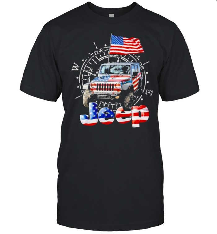 Jeep Compass American Flag T-Shirt