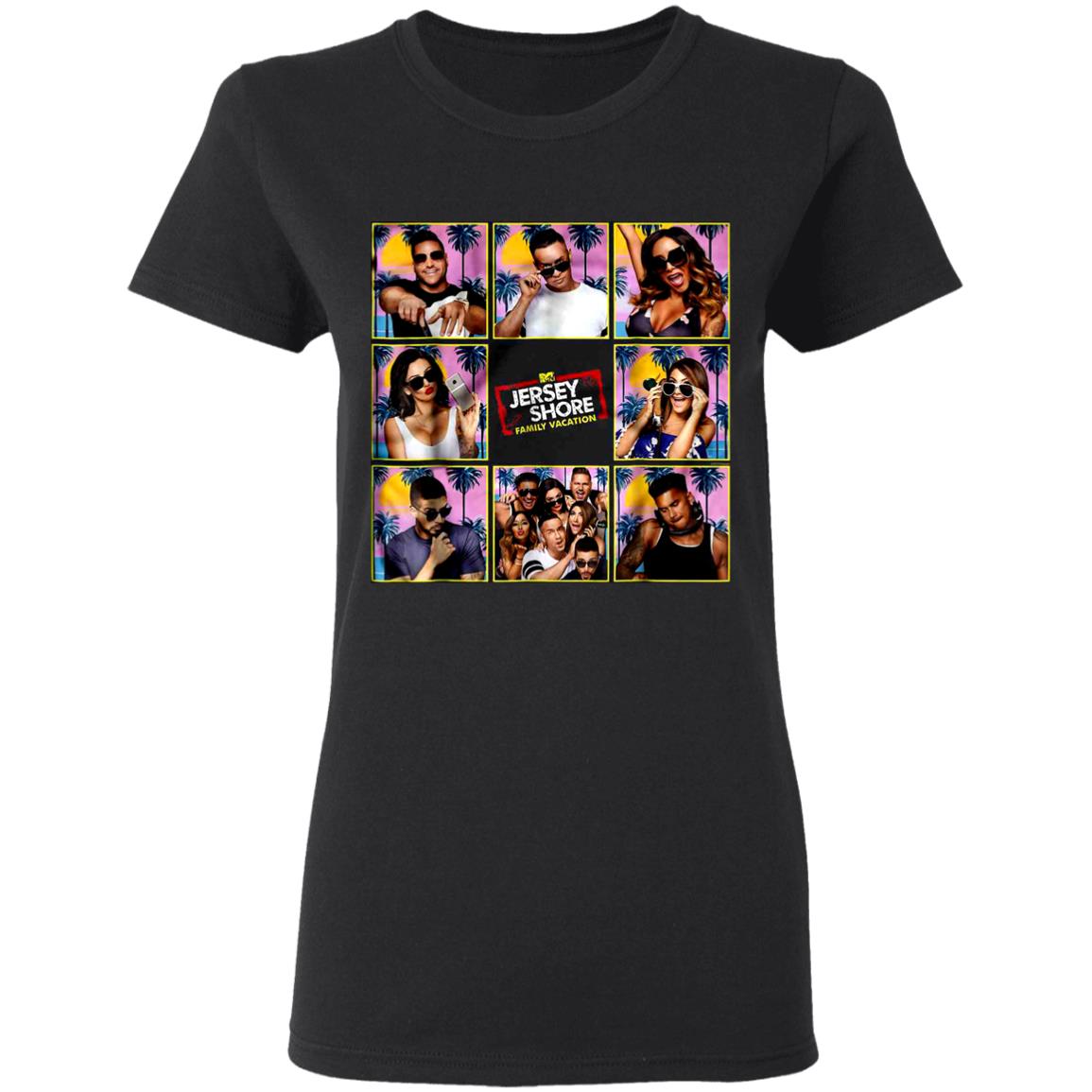 Jersey-Shore-Family-Vacation G500l Gildan Ladies’ 5.3 Oz. T-Shirt