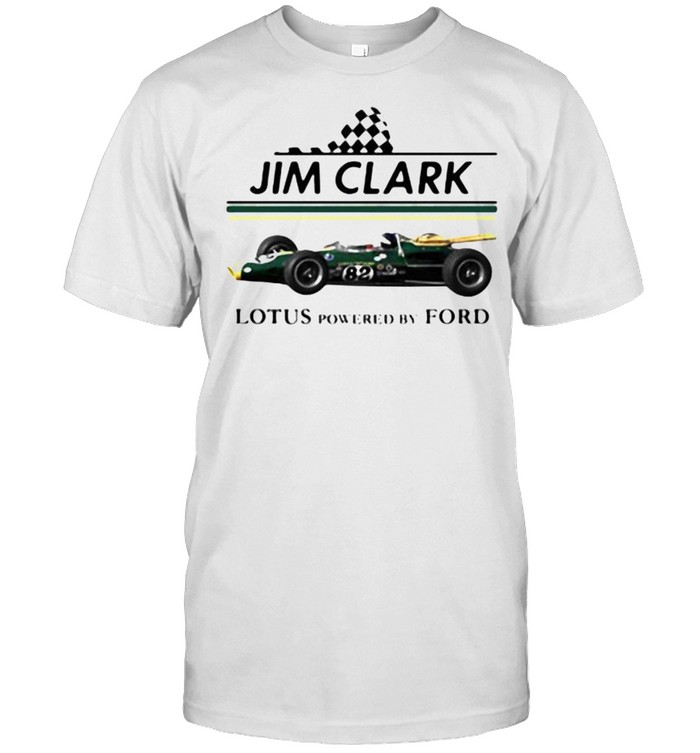 Jim Clark Lotus Powered By Ford Car T-Shirt