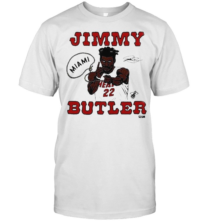 Jimmy Miami Butler Slam Signature T-Shirt
