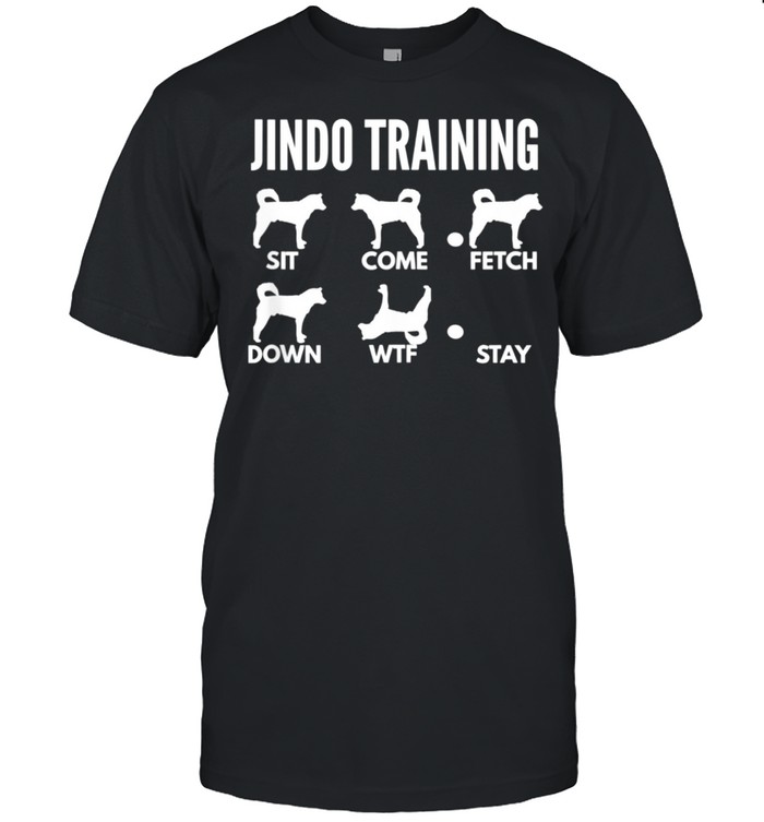 Jindo Training For Korean Jindo Dog Owners T-Shirt Jindo Training For Korean Jindo Dog Owners T-Shirt