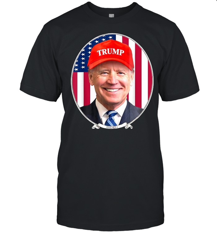 Joe Biden Wearing Hat Trump T-Shirt Joe Biden Wearing Hat Trump T-Shirt