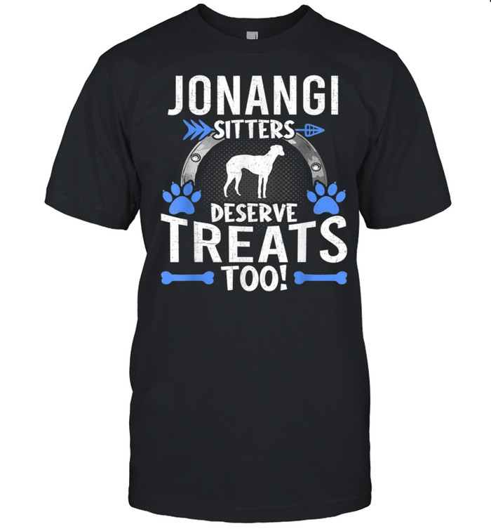 Jonangi Sitters Deserve Treats Dogs T-Shirt Jonangi Sitters Deserve Treats Dogs T-Shirt