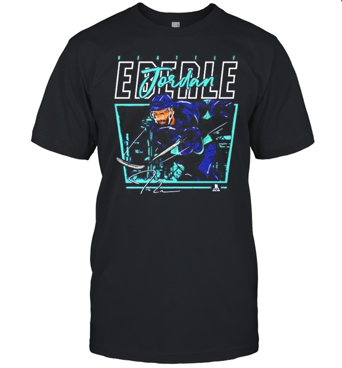 Jordan Eberle Seattle Kraken Signature T-Shirt