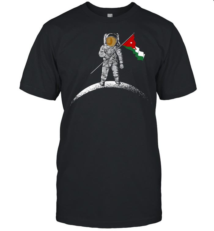 Jordan Heritage Jordanian Astronaut Moon T-Shirt