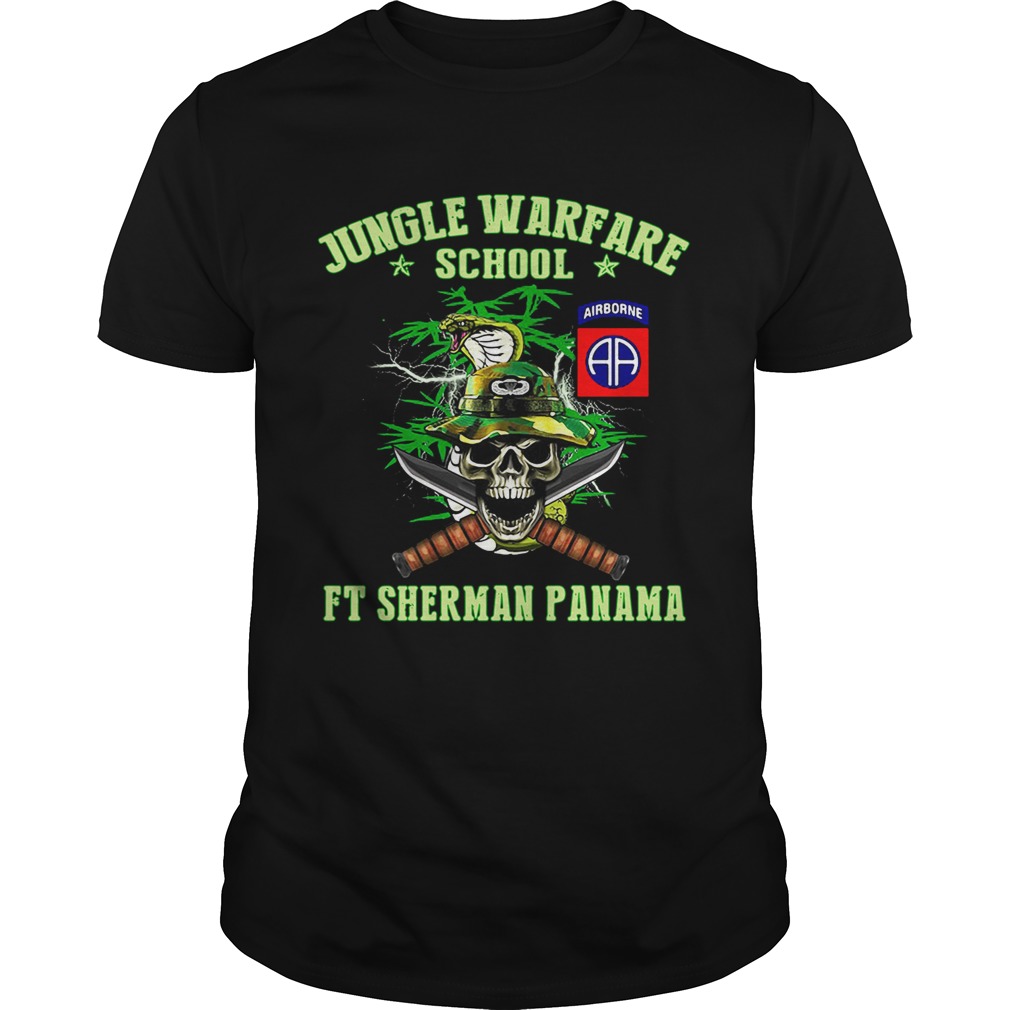 Jotc Airborne Jungle Warfare School Ft Sherman Panama T-Shirt