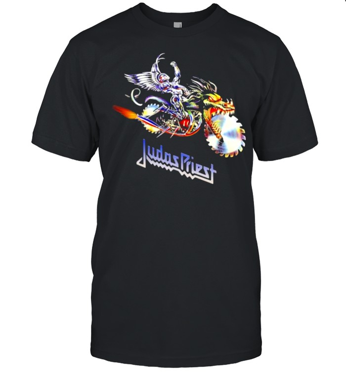 Judas Priest Motorcyle Dragon T-Shirt Judas Priest Motorcyle Dragon T-Shirt