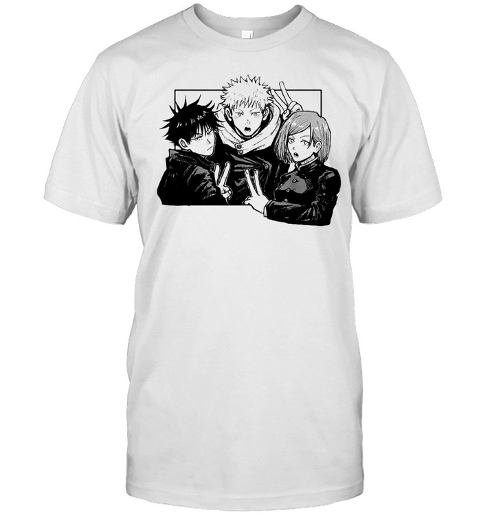 Jujutsus Kaisens Pack Stickers White T-Shirt