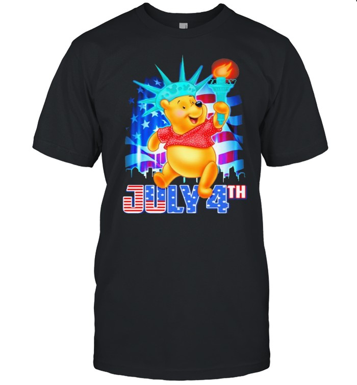 July 4Th Independence Pooh T-Shirt