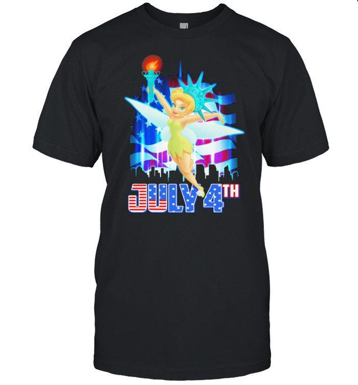 July 4Th Independence Tinker Bell Disney T-Shirt