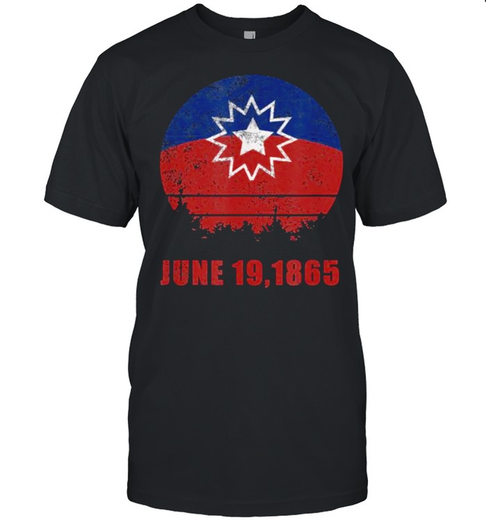 June 19 1865 Juneteenth Freedom Day Flag T-Shirt June 19 1865 Juneteenth Freedom Day Flag T-Shirt