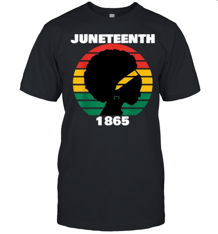 Juneteenth 1865 Queen Melanin Vintage T-Shirt Juneteenth 1865 Queen Melanin Vintage T-Shirt