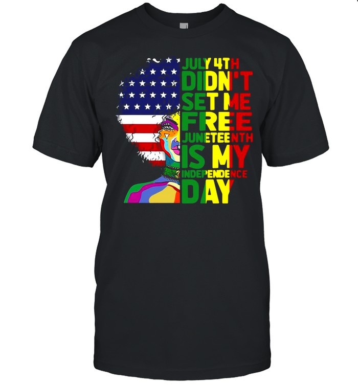 Juneteenth Dashiki American Flag Black Women Independence T-Shirt Juneteenth Dashiki American Flag Black Women Independence T-Shirt