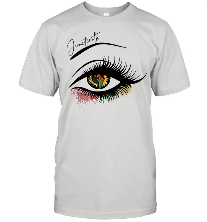 Juneteenth Freedom Day Eye T-Shirt