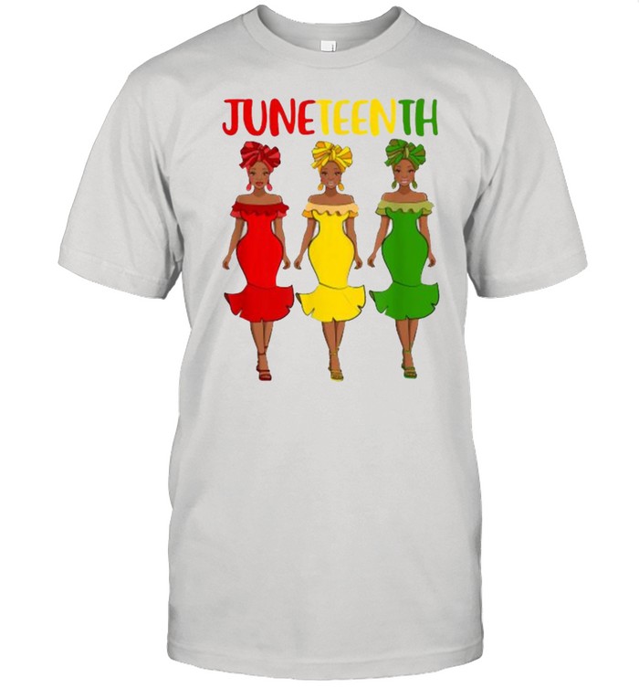 Juneteenth Melanin Black Women T-Shirt