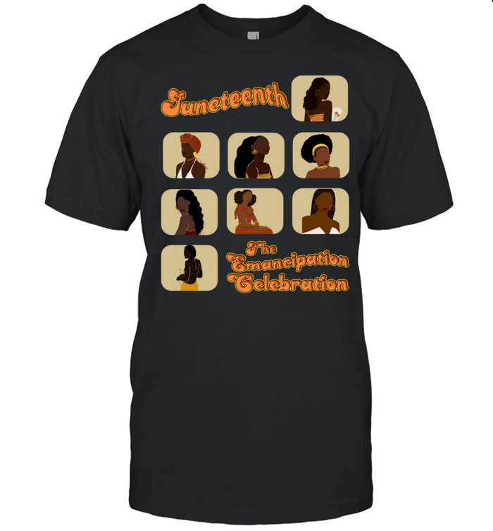 Juneteenth The Emancipation Celebration Black T-Shirt