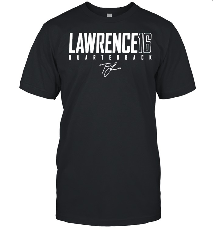 Lawrence 16 Quarterback Signature T-Shirt