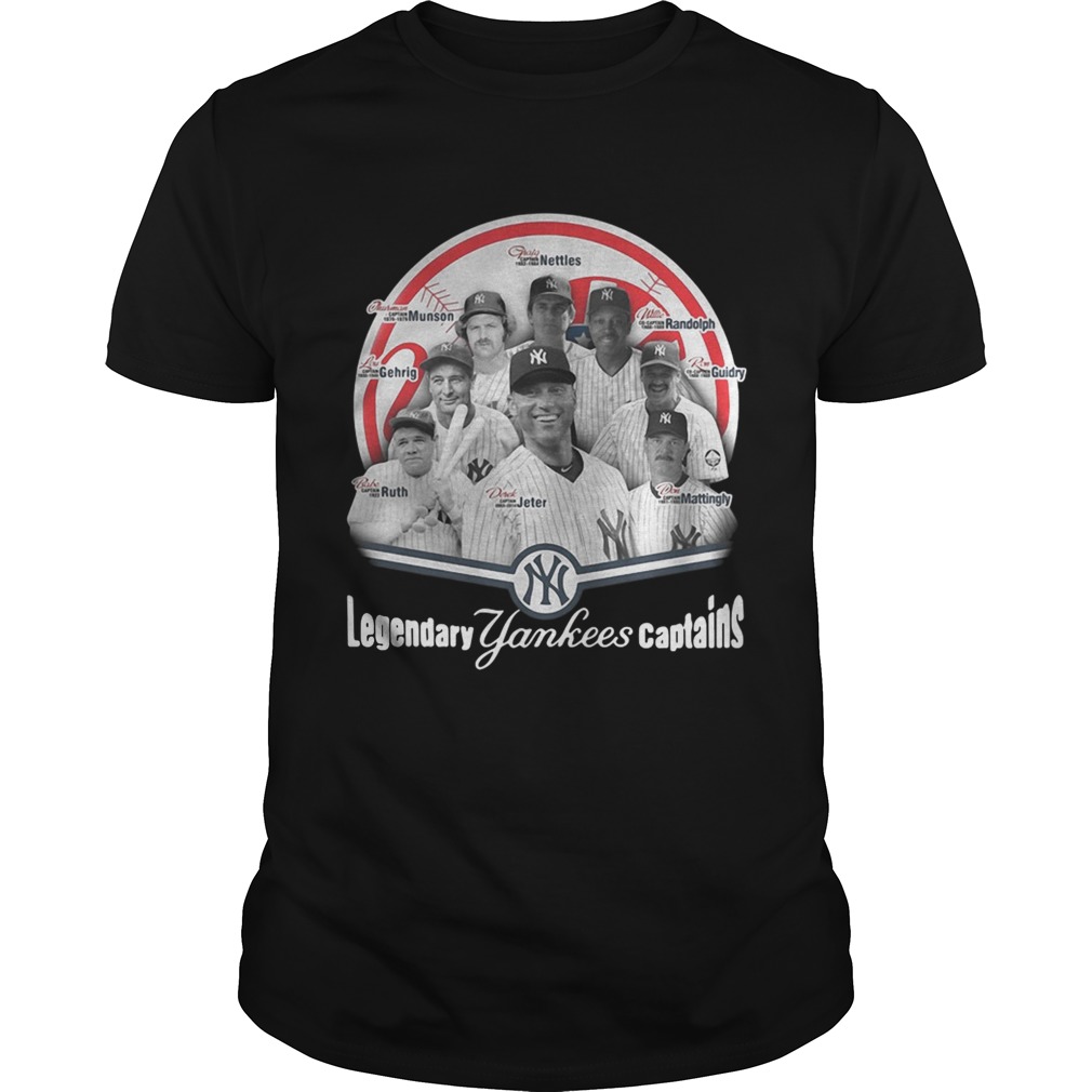 Legendary York Yankees Captains T-Shirt