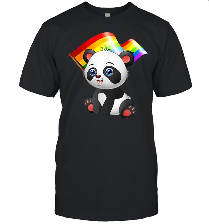 Lgbt Flag Panda Bear Gay Lesbian T-Shirt Lgbt Flag Panda Bear Gay Lesbian T-Shirt