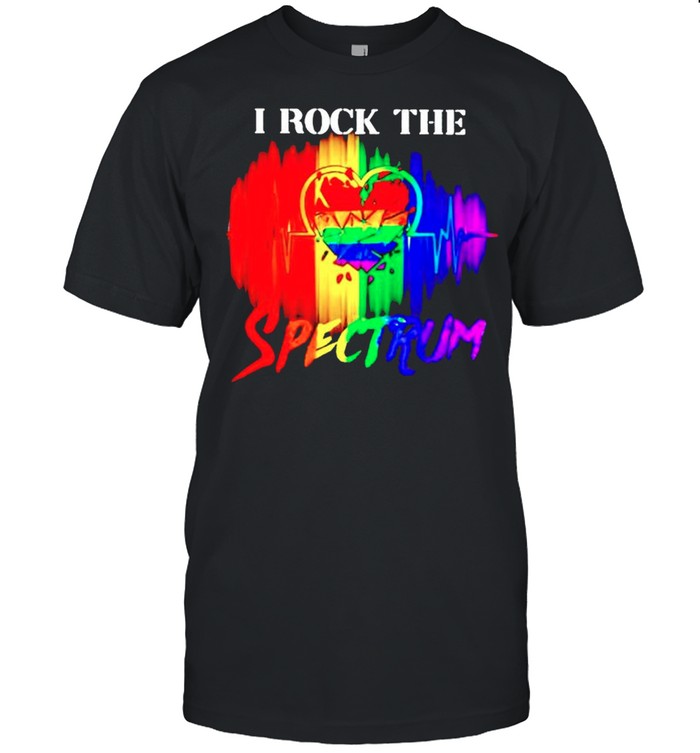 Lgbt I Rock The Spectrum T-Shirt Lgbt I Rock The Spectrum T-Shirt