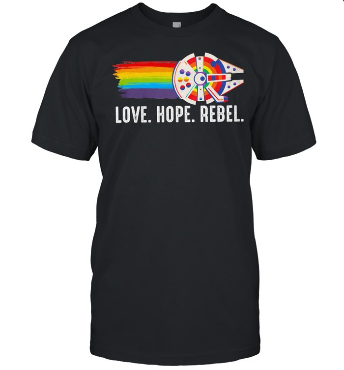 Lgbt Love Hope Rebel T-Shirt