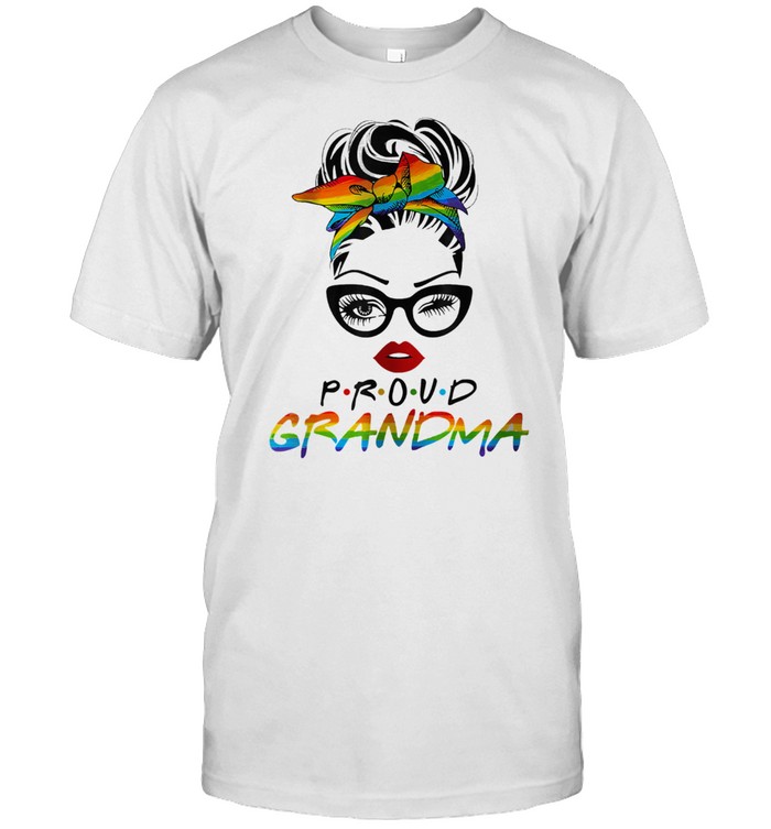 Lgbt The Girl Proud Grandma T-Shirt