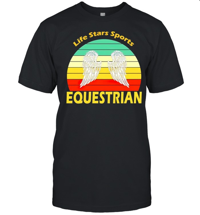 Life Stars Sports Equestrian Vintage T-Shirt