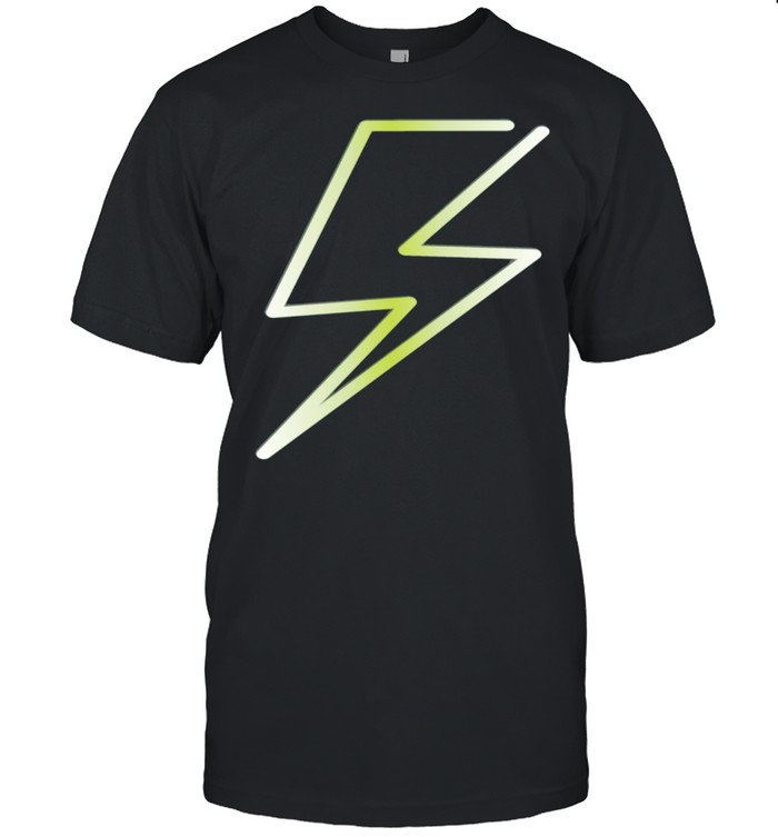 Lightning Bolt Print Hero Design T-Shirt Lightning Bolt Print Hero Design T-Shirt