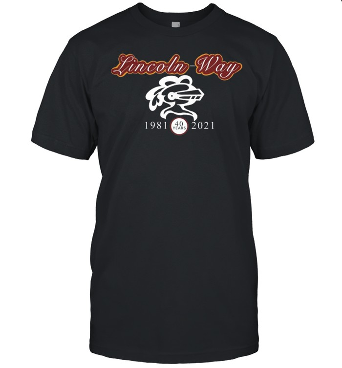 Lincoln Way 1981 2021 T-Shirt