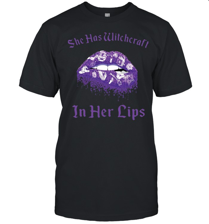 Lips She Has Witchcraft In Her T-Shirt
