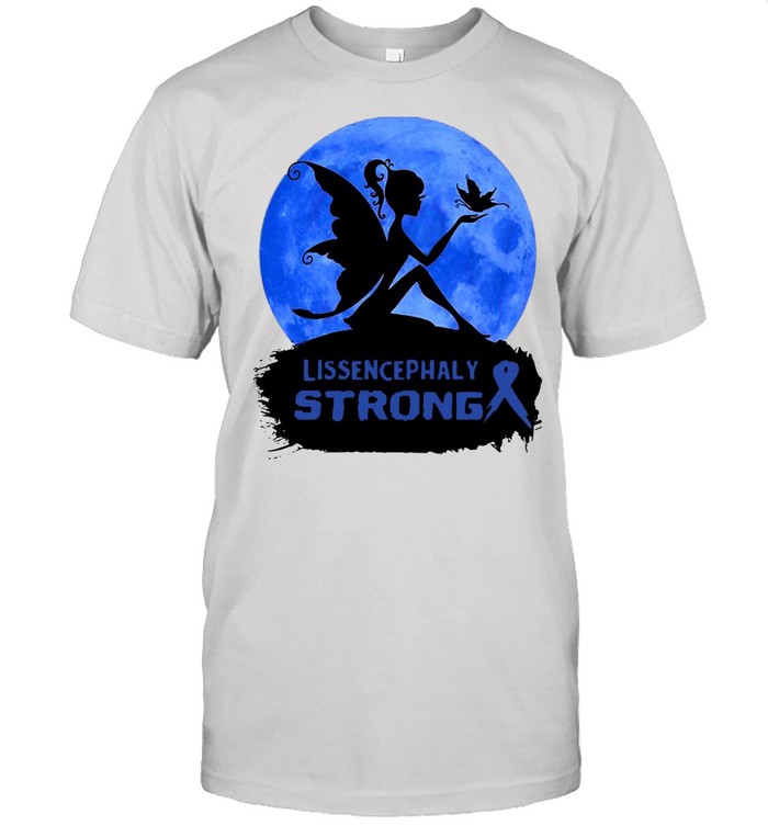 Lissencephaly Awareness Blue Ribbon T-Shirt