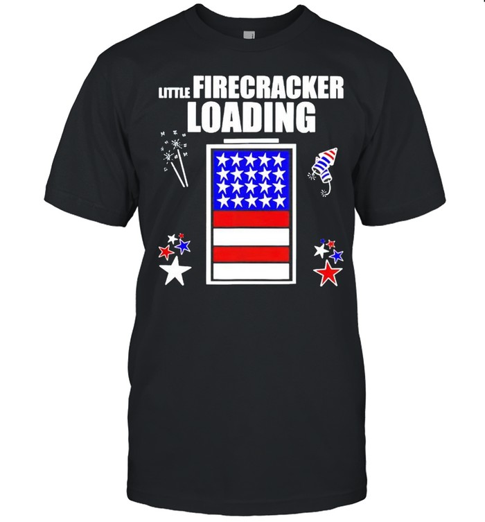 Little Firecracker Loading 4Th Of July T-Shirt Little Firecracker Loading 4Th Of July T-Shirt