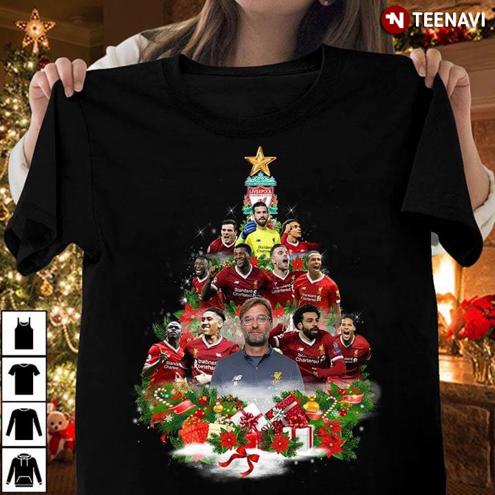 Liverpool Football Club Christmas Tree T-Shirt
