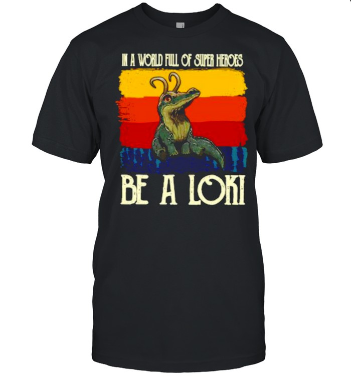 Loki Superheroes Alligator T-Shirt