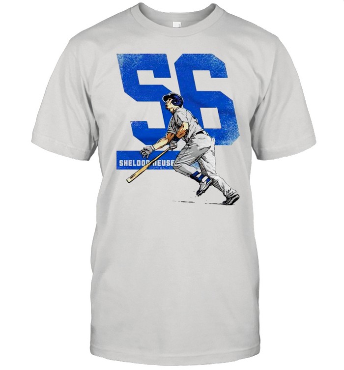 Los Angeles Baseball 56 Sheldon Neuse T-Shirt Los Angeles Baseball 56 Sheldon Neuse T-Shirt