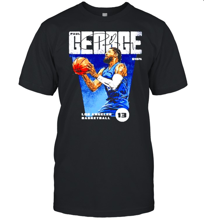 Los Angeles Clippers Paul George Throw The Ball T-Shirt