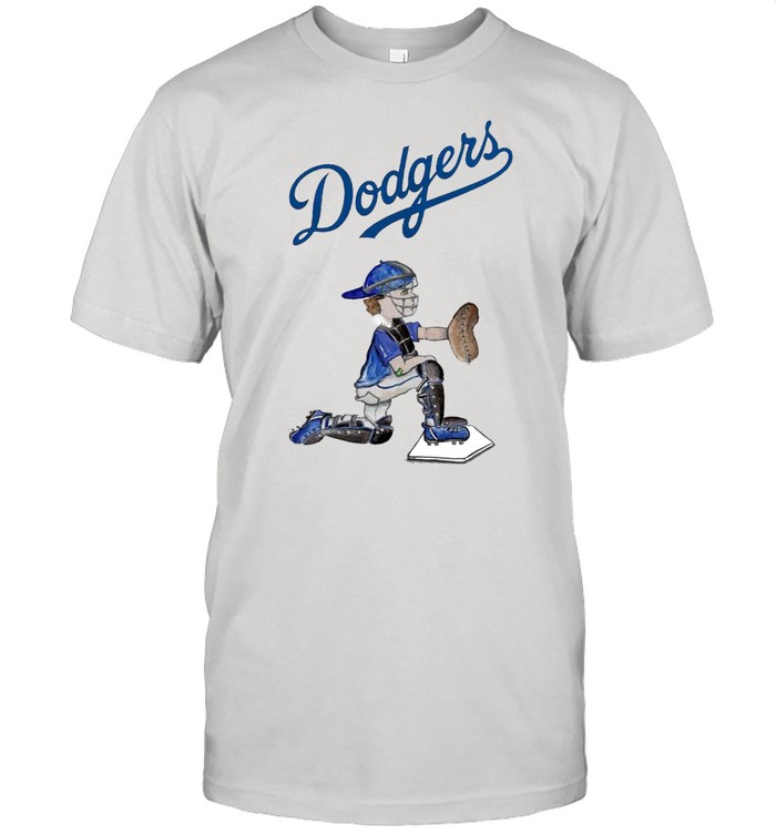 Los Angeles Dodgers Caleb The Catcher T-Shirt Los Angeles Dodgers Caleb The Catcher T-Shirt