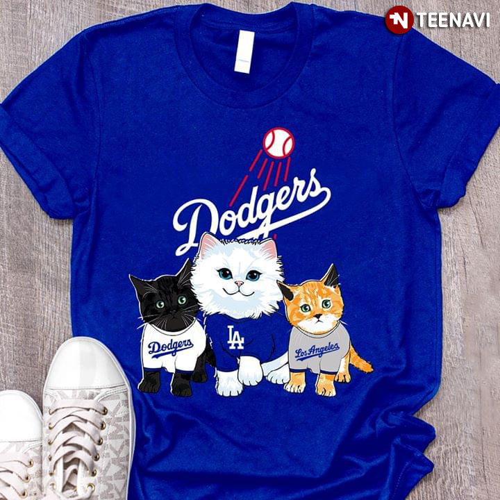 Los Angeles Dodgers Cats T-Shirt