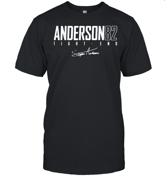 Los Angeles Football Stephen Anderson #82 Tight End Signature T-Shirt