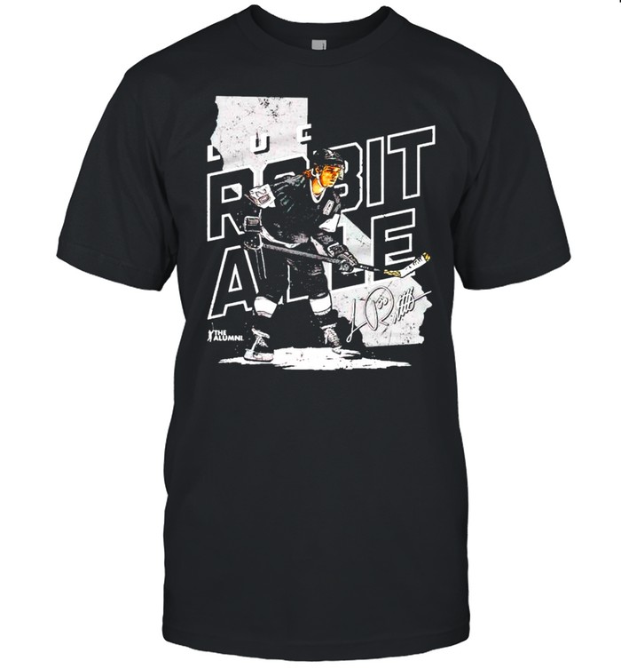 Los Angeles Nhla Luc Robitaille Player Map T-Shirt