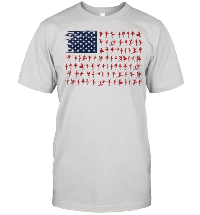 Love Ballet American Flag T-Shirt Love Ballet American Flag T-Shirt