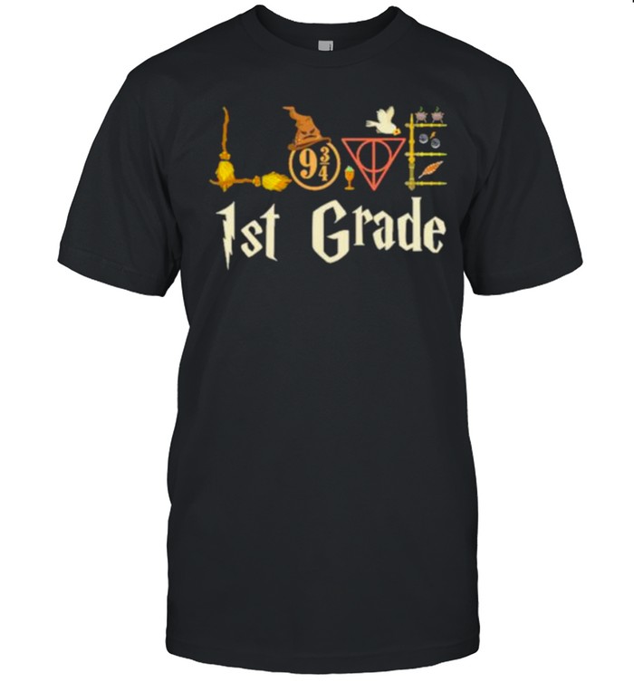 Love Wizard 1St Grade T-Shirt