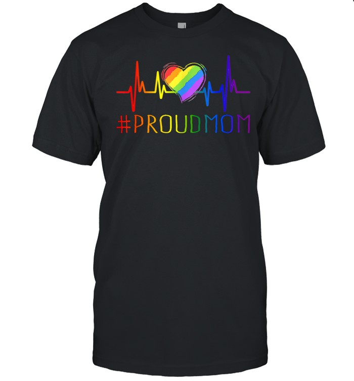 Lovely Lgbt Gay Pride Heartbeat Lesbian Gays Love T-Shirt