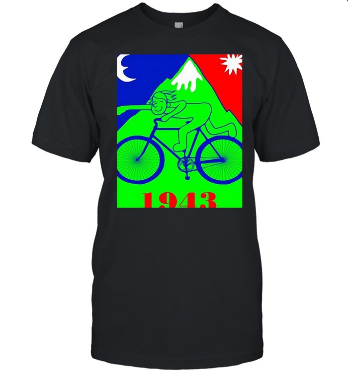 Lsd Psychedelic Trippy Bycicle Day Hippie 1943 T-Shirt Lsd Psychedelic Trippy Bycicle Day Hippie 1943 T-Shirt